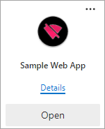 Open app